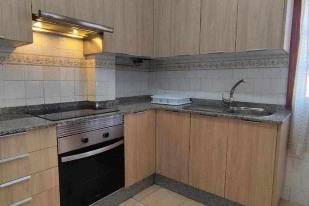 Casa Vigo Samil 1ª Planta Con Jardin Villa Bagian luar foto